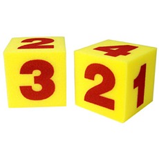자이언트 주사위 - 숫자 (Giant Soft Cubes - Numerals)